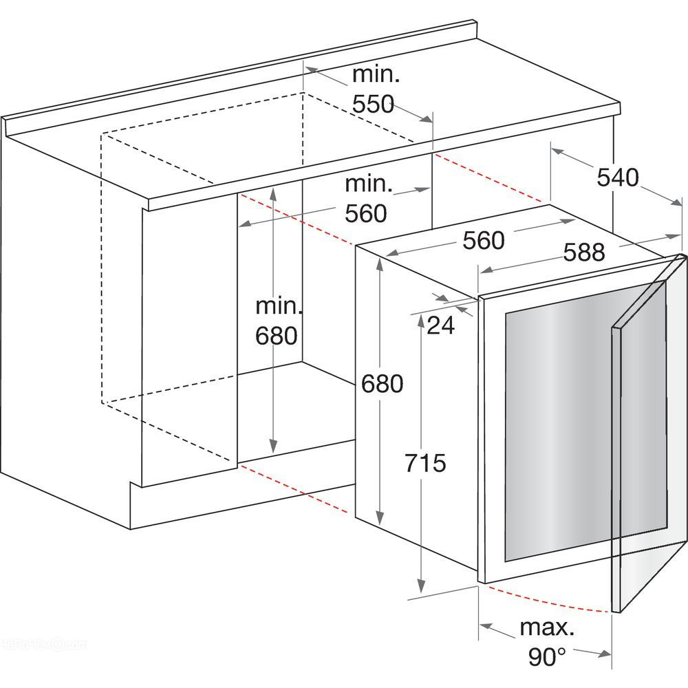 Винный шкаф hotpoint ariston wl 36